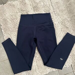 Alo Yoga Airlift Navy Leggings